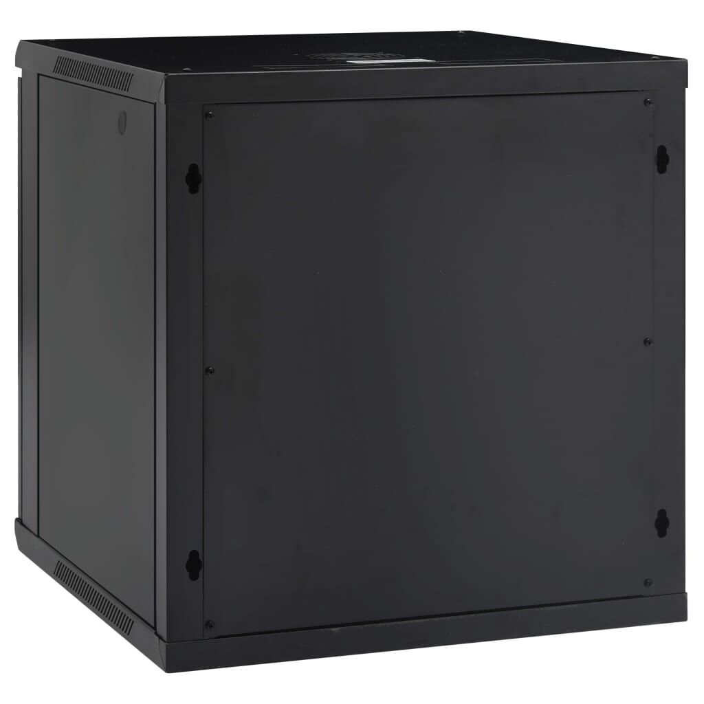 vidaXL Stenska omrežna omarica 12U 19" IP20 600x600x640 mm