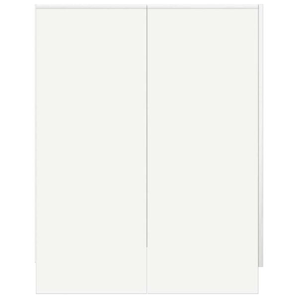 vidaXL Omara za pralni stroj bela 71x71,5x91,5 cm