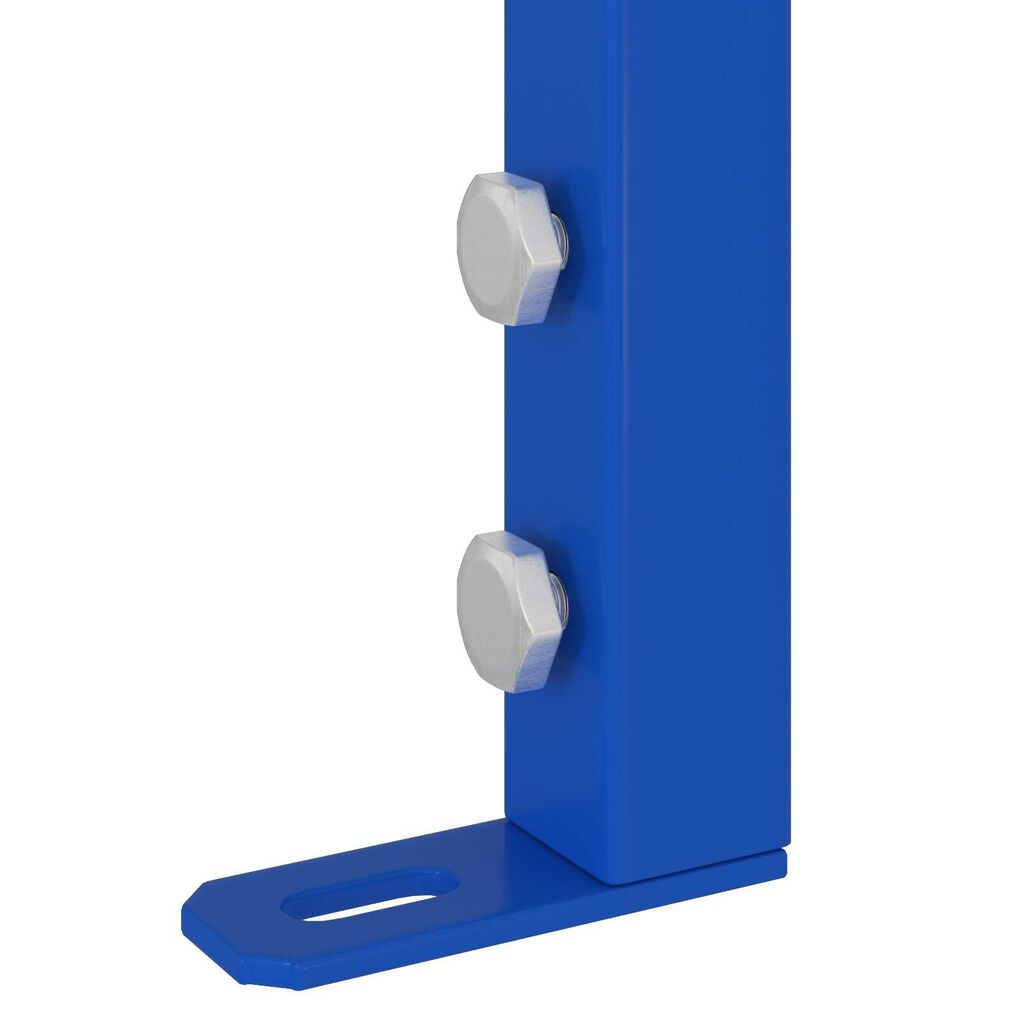 vidaXL Skrita montažna okvir za umivalnik 50x112-136 cm Jeklo
