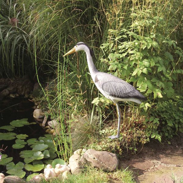 Ubbink Živalska figura čaplja 84 cm
