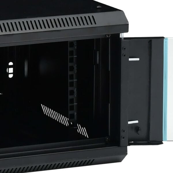 vidaXL Stenska omrežna omarica 12U 19" IP20 600x600x640 mm
